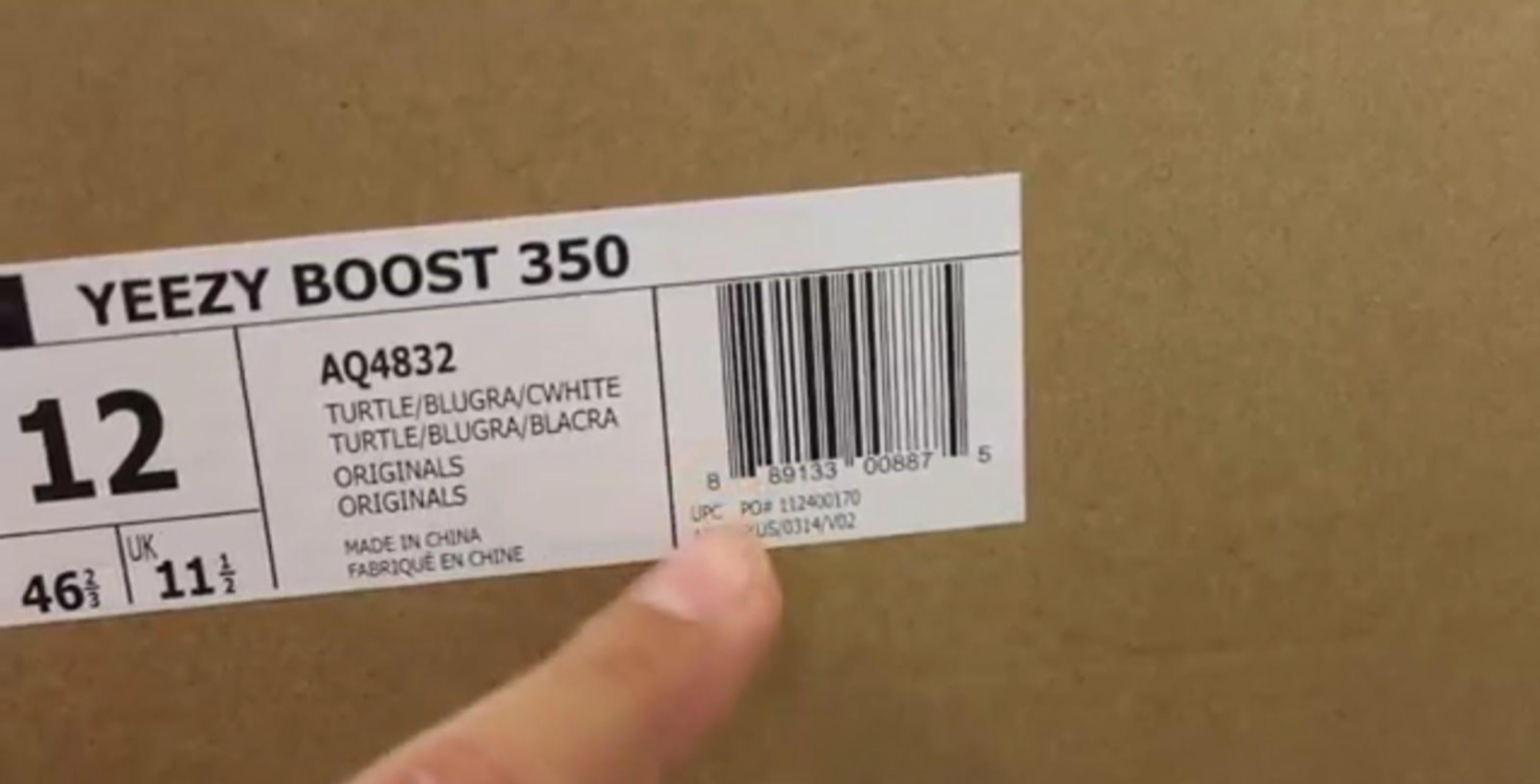 Yeezy Box and PO number